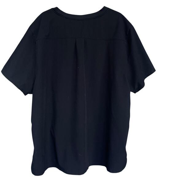 Olive & Co Shirt Mens 3XL Black Eco Friendly Scrubs Medical Top Nursing - Picture 2 of 10